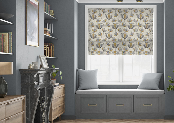 Helix, Gold - Roman Blind - Image 3